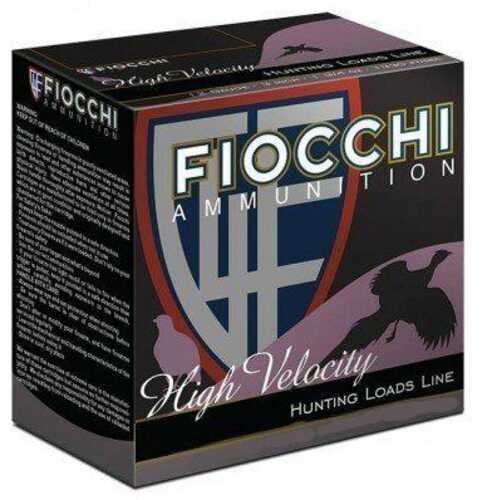 Fiocchi High Velocity Shotshells 12Ga 2-3/4" 1 -1/4Oz 1330 Fps #4 25/ct