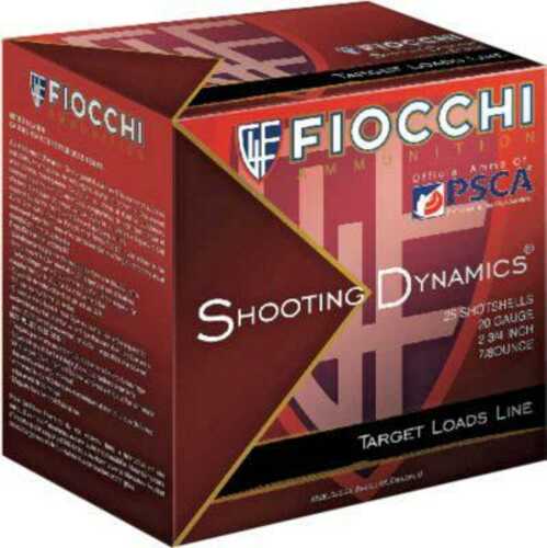 Fiocchi Exacta Heavy ShootIng Dynamics Shotshells 12Ga 2-3/4 In 1 Oz 1200 Fps #7.5 25/ct