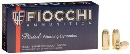 Fiocchi Pistol Shooting Dynamics Handgun Ammunition 9mm Makarov 95 Gr FMJ 1020 Fps 50/Box