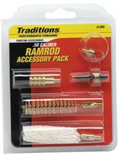 Traditions Ramrod Accessories Pack For Muzzleloader .50 Cal (5 Popular tips) 10/32 Threads