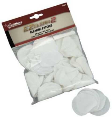 Traditions EZ Clean 2 CleanIng Patches .45-.54 Cal 100/Bag 2.5 In. dia.