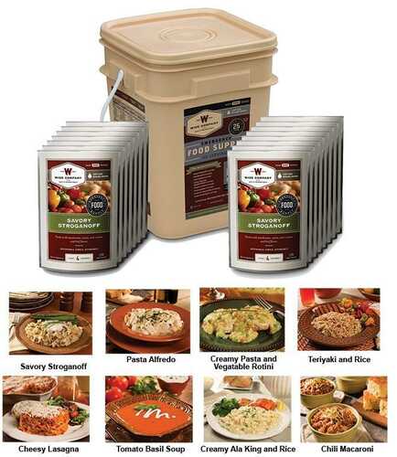 Wise Company 60-Serving Emergency Grab And Go Food Kit
