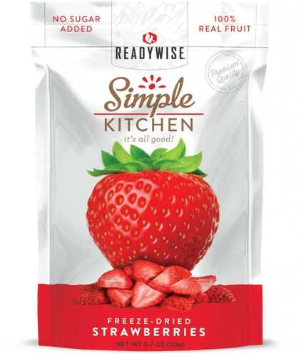 Readywise Simple Kitchen Strawberries - 0.7 Oz