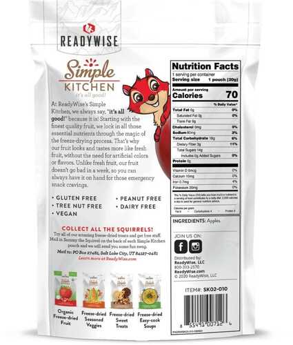 Readywise Simple Kitchen Sweet Apples - 0.7 Oz