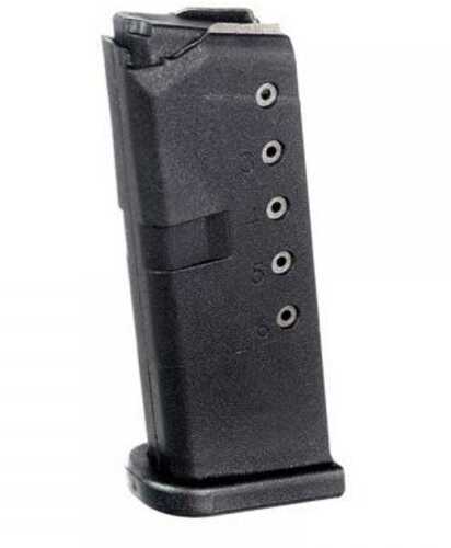 Promag Steel Handgun Magazine Glock 42 .380 ACP Black Polymer 6/Rd