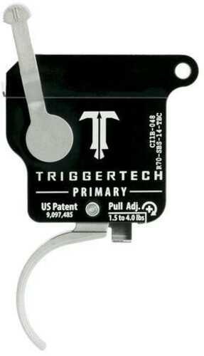 TriggerTech Rem 700 Primary Curved Single Stage Stainless Steel/Black