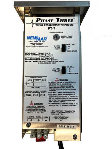 Newmar Pt-7 Battery Charger