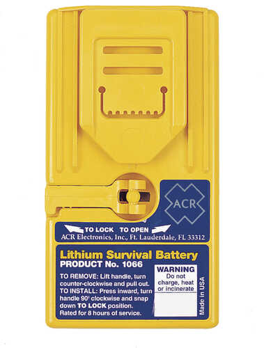 ACR Survival Battery f/2626, 2727 & 2726A GMDSS Radios