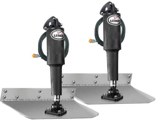 Lenco 9" x 24" Standard Trim Tab Kit without Switch Kit 12V