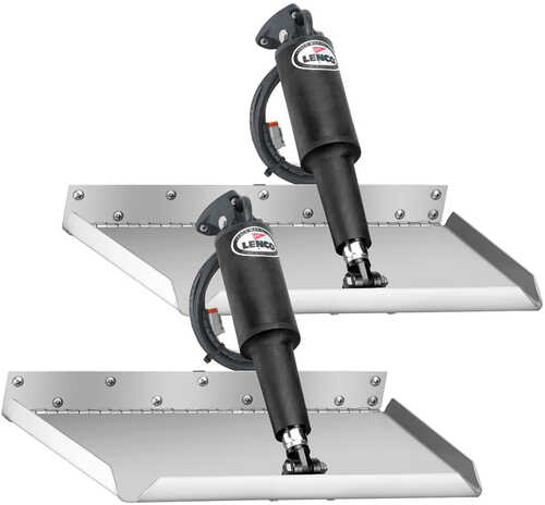Lenco 12" x 18" Edge Mount Trim Tab Kit w/o Switch Kit 12V