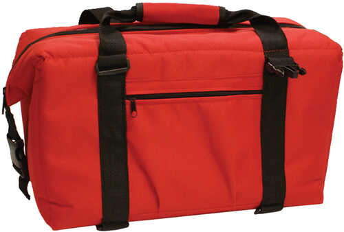 NorChill 24 Can Soft Sided Hot/Cold Cooler Bag - Red