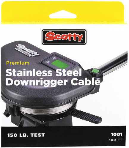 Scotty 2401K High-Performance SS Downrigger Cable - 300'