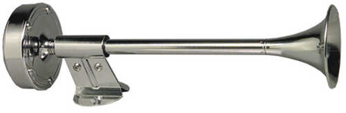 Ongaro Deluxe SS Shorty Single Trumpet Horn - 12V