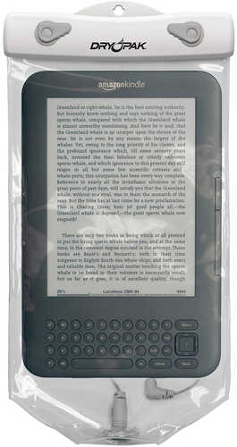 Dry Pak Clear Tablet Case f/Kindle White/Grey - 6" x 10"