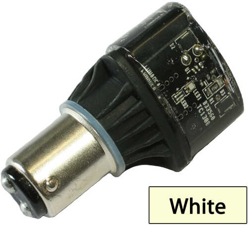 Lunasea Single-Color LED Replacement Bulb - 10-30VDC - White