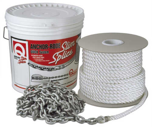 Quick Anchor Rode 30 of 7mm Chain and 170 &#189;" Rope