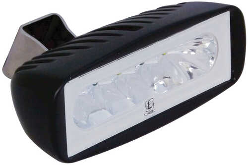 Lumitec Caprera2 - LED Flood Light - Black Finish - 2-Color White/Red Dimming