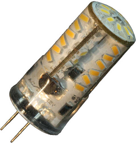 Lunasea G4 Bottom Pin Silicone Encapsulated LED Light Bulb - Warm White