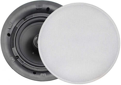 FUSION MS-CL602 Flush Mount Interior Ceiling Speakers (Pair) White