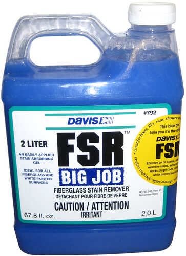 Davis FSR Big Job Fiberglass Stain Remover - 2-Liter