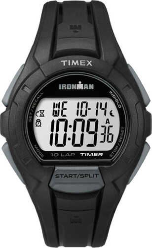 Timex Ironman Essential 10 Full-Size LAP - Black