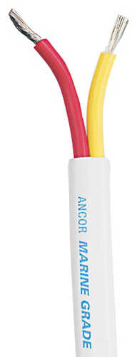 Ancor Safety Duplex Cable - 18/2 AWG Red/Yellow Flat 250