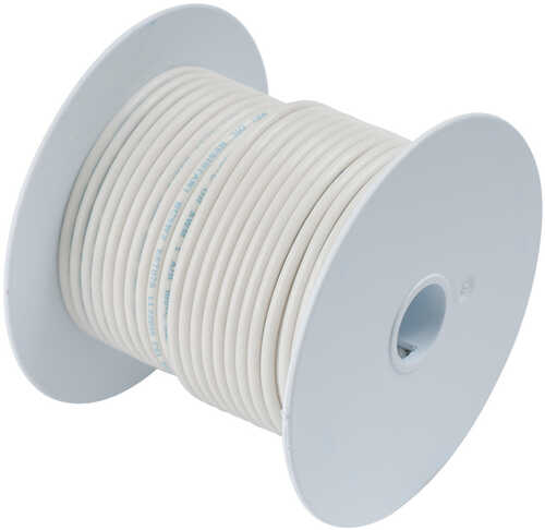 Ancor White 10 AWG Tinned Copper Wire - 25'