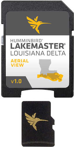 Humminbird LakeMaster Aerial Satellite View - Louisiana Delta