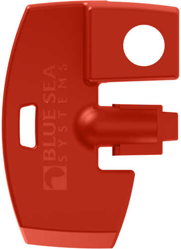 Blue Sea 7903 Battery Switch Key Lock Replacement - Red