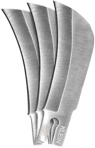 Klein Tools Cable Skinning Utility Knife Replacement Blades - 3-Pack