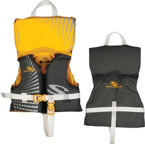 Stearns Infant Antimicrobial Nylon Life Jacket - Up to 30lbs - Gold Rush