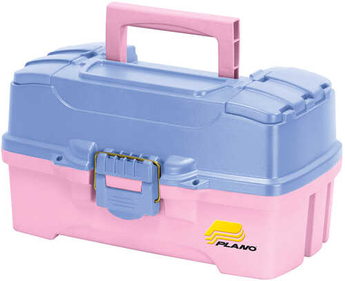 Plano Two-Tray Tackle Box w/Dual Top Access - Periwinkle/Pink