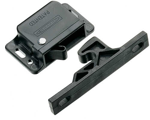 Southco Grabber Catch Latch - Side Mount - Black - Pull-Up Force 13N (3lbf)