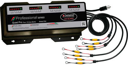 Dual Pro Professional Series Battery Charger - 60A - 4-15A-Banks - 12V-48V