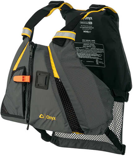 Onyx MoveVent Dynamic Paddle Sports Vest - Yellow/Grey - XL/XXL