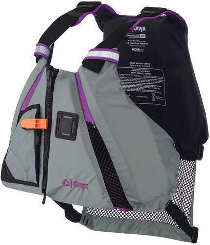 Onyx MoveVent Dynamic Paddle Sports Vest - Purple/Grey - Medium/Large