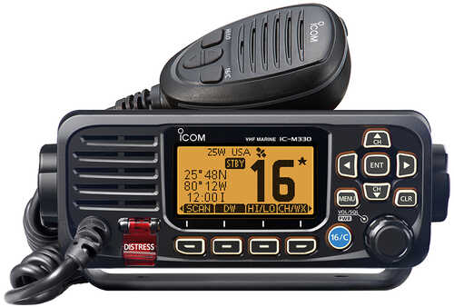 Icom M330 Compact VHF Radio - Black