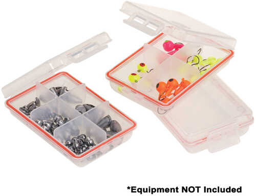 Plano Waterproof Terminal 3-Pack Tackle Boxes - Clear