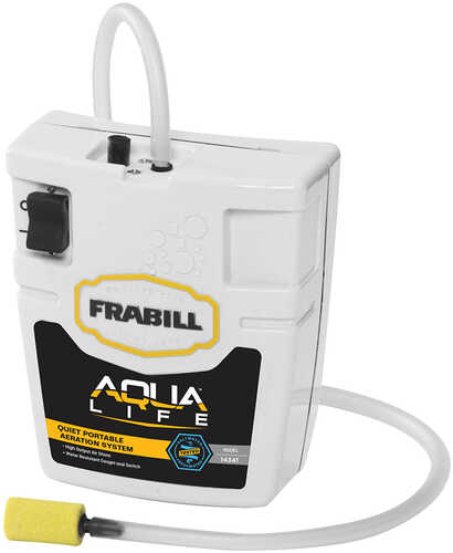 Frabill Aqua Life Whisper Aera Runs On 2D Batteries 15 Gal Model: 14341