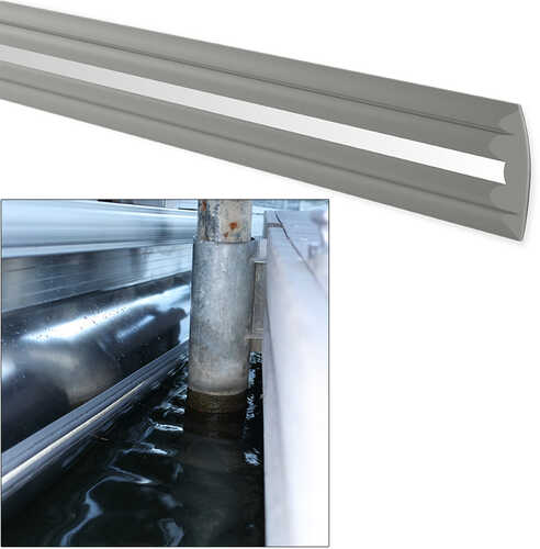Megaware PontoonGuard; - 40' Kit - (2) 20' Guards f/Pontoon Up To 25' - Gray