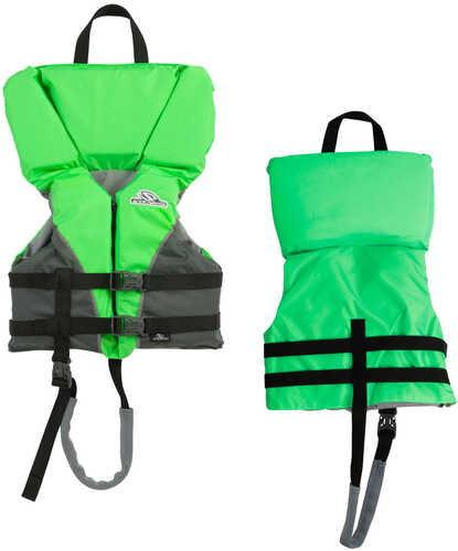 Stearns Heads-Up; Child Nylon Vest Life Jacket - 30-50lbs - Green