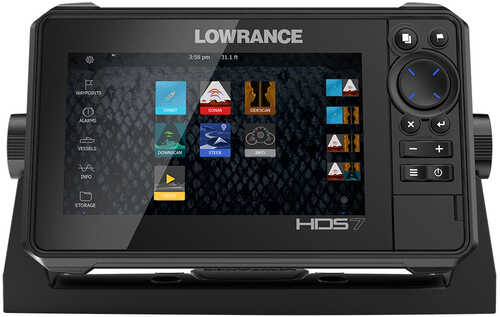 Lowrance HDS-7 LIVE w/Active Imaging 3-in-1 Transom Mount & C-MAP Pro Chart