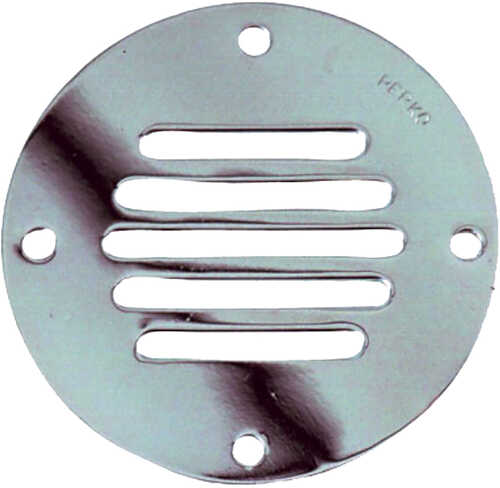 Perko Chrome Plated Brass Round Locker Ventilator - 3-1/4"