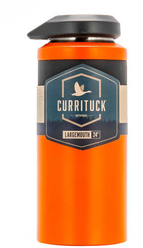 Camco Currituck Wide Mouth Beverage Bottle - 24oz - Orange