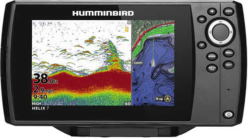 Humminbird HELIX; 7 CHIRP Fishfinder/GPS Combo G3 w/Transom Mount Transducer