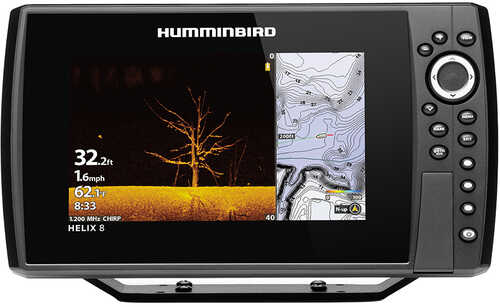 Humminbird HELIX; 8 CHIRP MEGA DI Fishfinder/GPS Combo G3N - Display Only