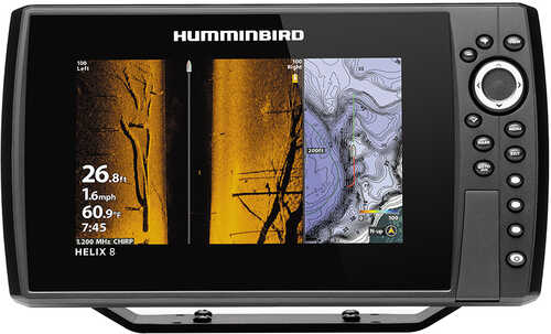 Humminbird HELIX; 8 CHIRP MEGA SI Fishfinder/GPS Combo G3N w/Transom Mount Transducer