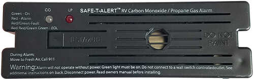 Safe-T-Alert Combo Carbon Monoxide Propane Alarm Surface Mount - Black