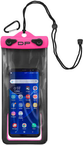 Dry Pak Smart Phone/GPS/MP3 Case - Hot Pink - 4" x 8"