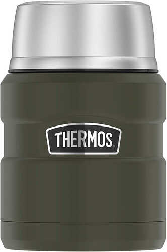 Thermos Stainless King&trade; Vacuum Insulated Steel Food Jar - 16oz Matte Army Green